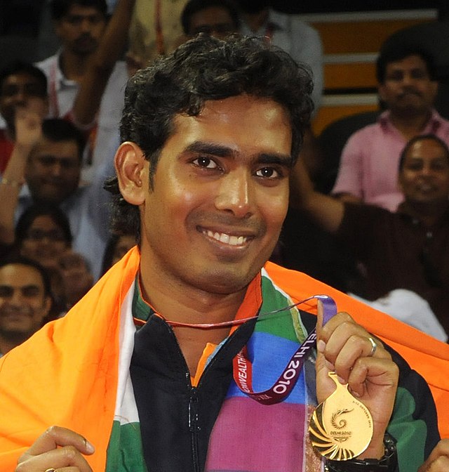 Sharath enters quarters in Singapore